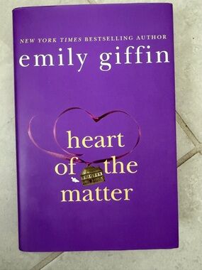 Emily Giffin "Heart of the Matter" - Purple Hardcover